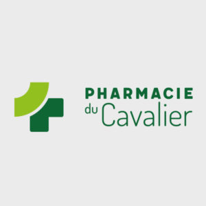 logo pharmacie du cavalier rectangulaire